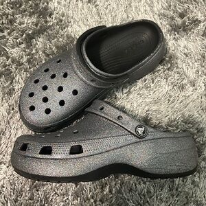 Glitter crocs